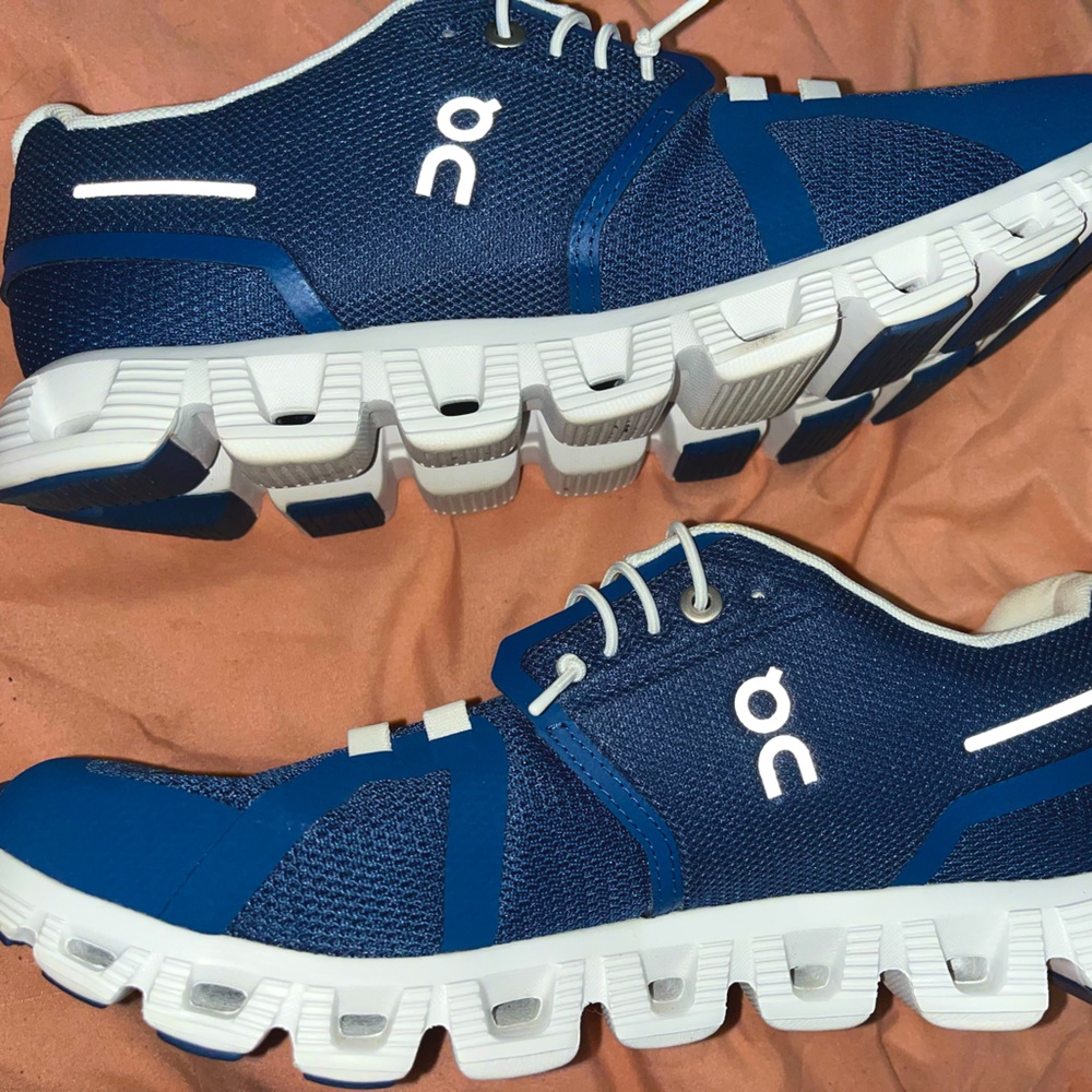 on cloud shoes, brand new